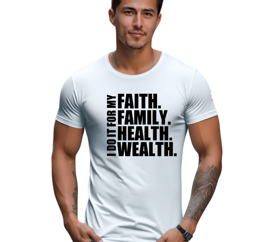 170. I Do it for my Faith/Family/Health/Wealth
